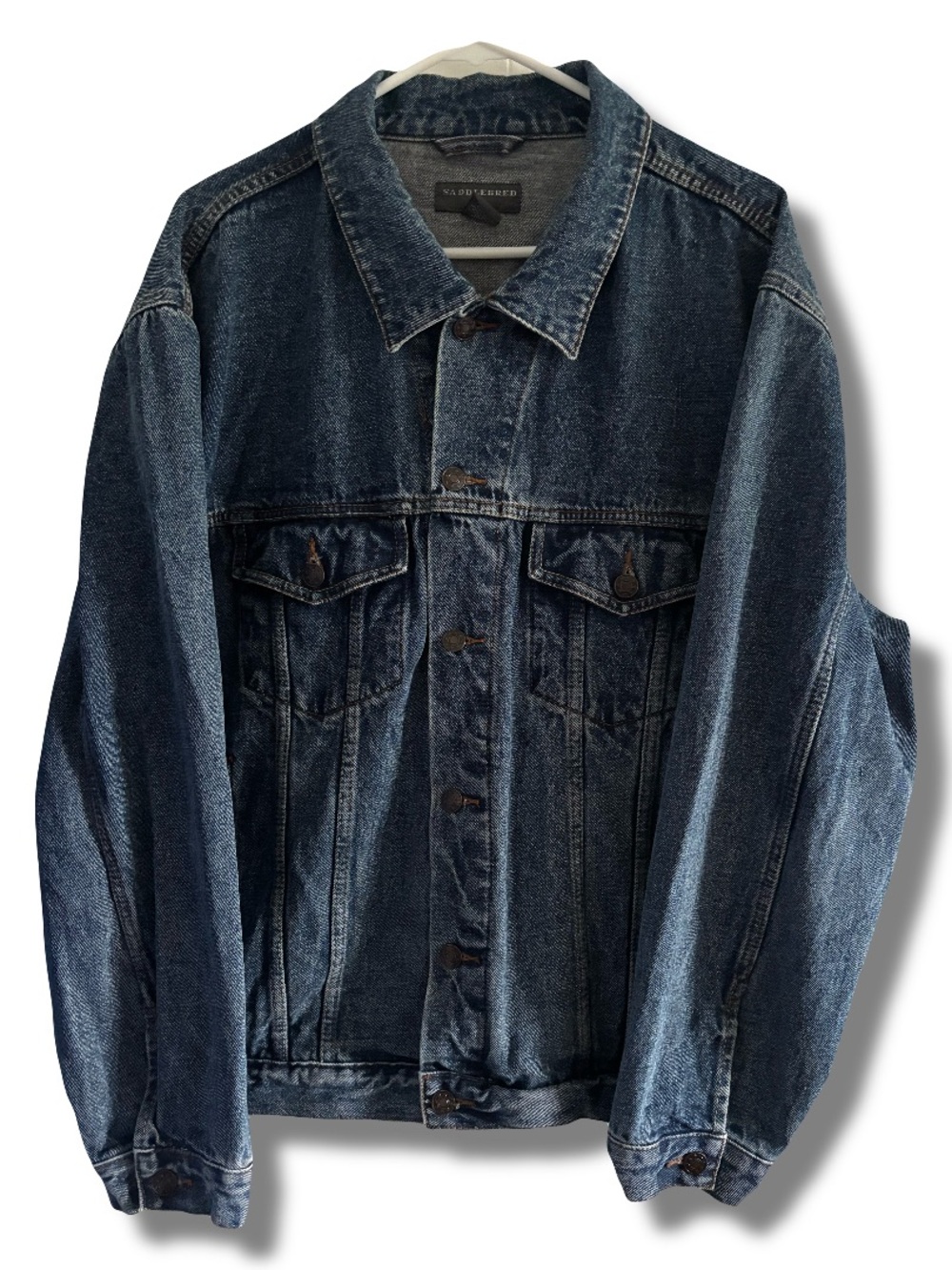 LIKE NEW Saddlebred Denim Jacket Size XL